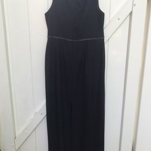 David’s Bridal Black Mother of the Bride or Groom Beaded Formal dress #F21297